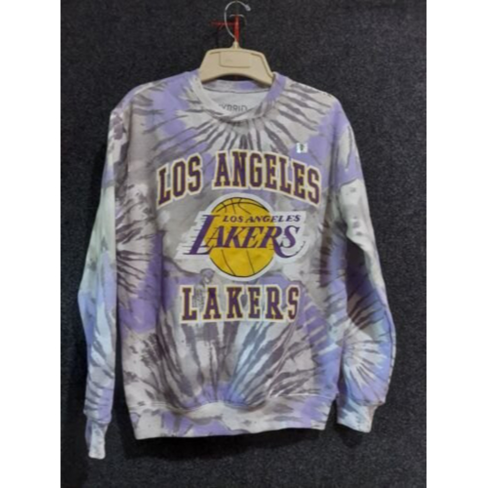 L.A. Lakers Hybrid Apparel Tye Dyed Xtra Small Sweatshirt